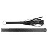 Namvo 2pcs Small Black Whip, Riding Crop Tassel Whip, Non-Slip