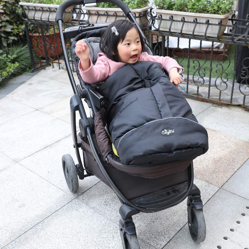 CozyMe Stroller Footmuff, Insulated Stroller Blanket Evelution, Water Repellent Winter