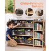yoopin Toy Storage Organizer with 3 Shelves and 9 Bins,