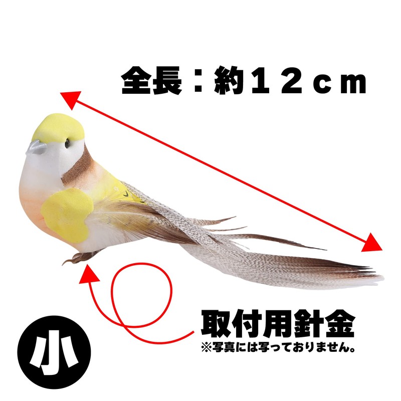 St.espoir Realistic Bird Object, Interior Accent, Natural Style Room, Birds