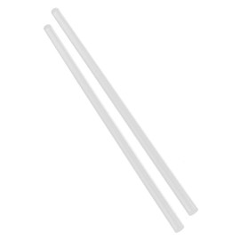 Tuperoymse 3Mmx250Mm Round Shape Solid Acrylic Rod Pmma Extruded Bar Clear 2Pcs