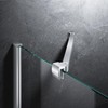 Frameless Shower Door Support Bar, Stainless Steel Wall-to-Glass Support Arm