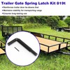 Trailer Gate Spring Latch Kit 819t for Carry-On Utility Trailers,Trailer