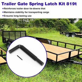 Trailer Gate Spring Latch Kit 819t for Carry-On Utility Trailers,Trailer Latch Spring Pin,Trailer Gate Latch Replacement Trailer Gate Spring Latch Repair Kit - 2 Pcs
