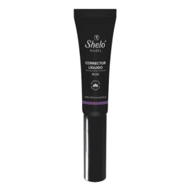 Corrector Líquido Sheló Nabel Larga Duración Tono Rosa 10ml