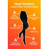 HEAT HOLDERS Ladies thermal Tights - X-Large Black