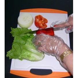 Kuki Collection Poly Disposable Food Service Gloves - 2000 Gloves Case - Kuki Collection