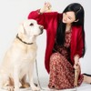 JiangYanus Martingale Collar for Dogs, Leather Martingale Dog Collar with