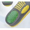 Athletic Cushioning Arch Support Shoe Insoles (Grey, L)