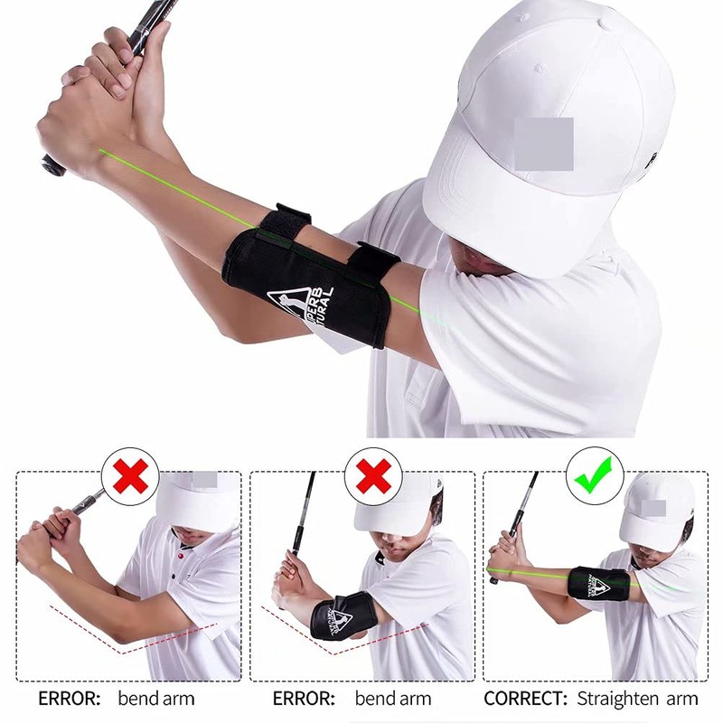 EKONIAM 5-Piece Suit Golf Training Aids Swing and Putting, PGA