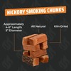 Hickory Wood Chunks by Kindled Provisions - Box of 30lbs