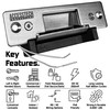 Heavy Duty Electric Strike Door Lock ANSI Standard Access Control