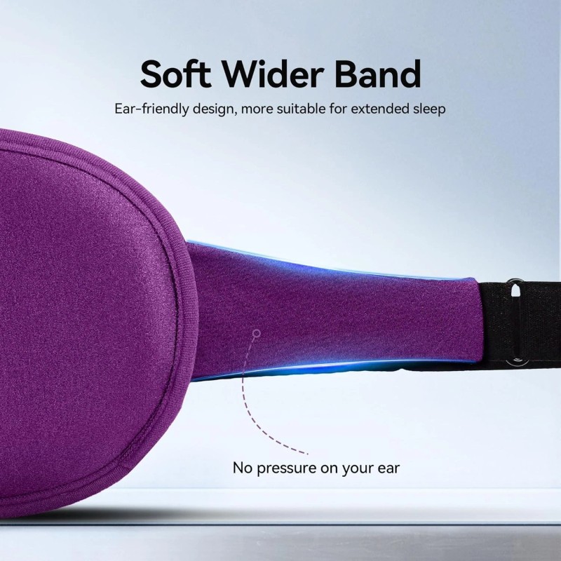 FACEMOON 3D Weighted Blackout Eye Mask for Sleeping - Zero