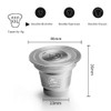 Big Cup Stainless Steel Reusable Coffee Capsule Compatible with L'OR