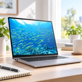 Anti-Blue Light Laptop Screen Protector – Matte Anti-Reflective PET Film for 12–17 Inch Laptops, MacBook Air, MacBook Pro and Computers