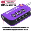 ANVIL TSA Approved Luggage Lock - 4 Digit Combination, 10,000