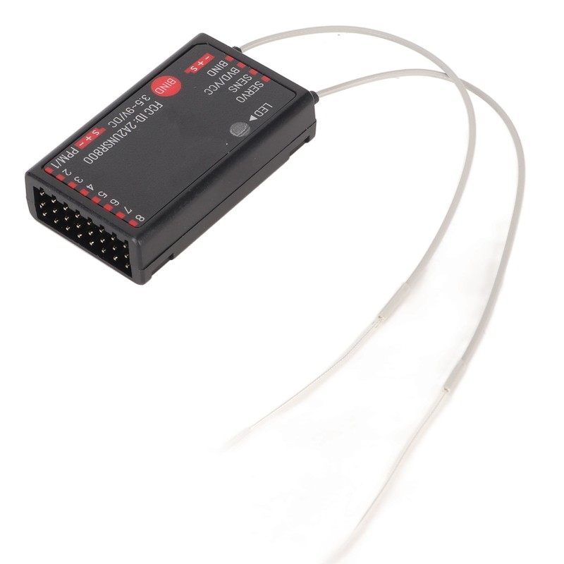 FS SR8 2.4GHz 8 Channel Receiver Double Antenna Bidirectional Receiver
