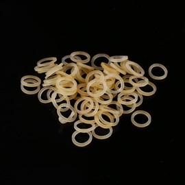 Angzhili 10 Bag Dental Orthodontic Rubber Bands Orthodontic Elastic Orthodontic Supply 3.5 Oz (1/4")