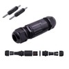 3Pin Waterproof Junction Box Connector Electric Cable Inline Wire Slim