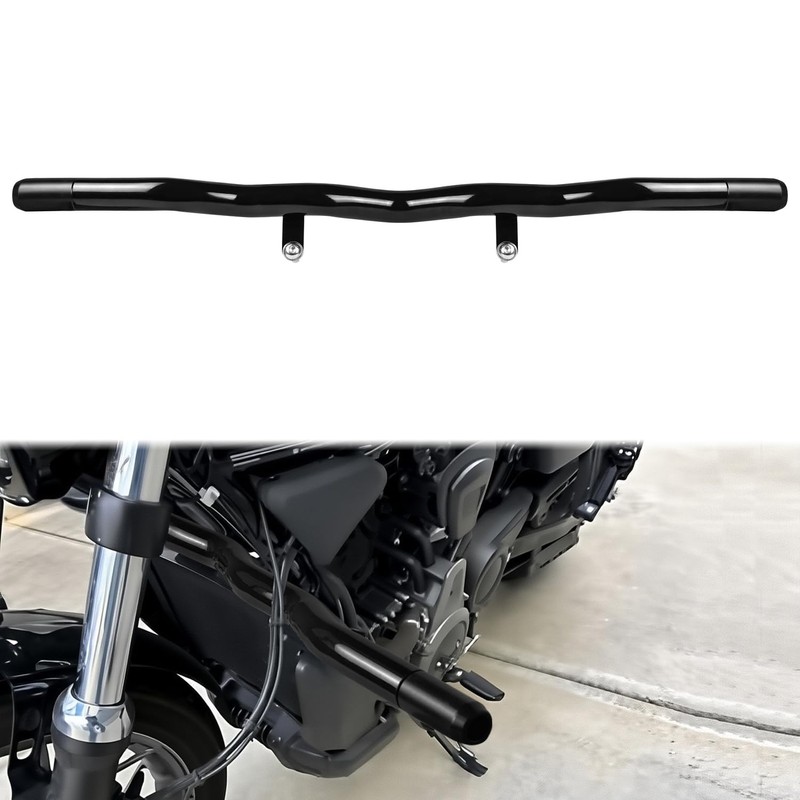 AUFER Motorcycle Front Highway Engine Guards Crash Bar Compatible With