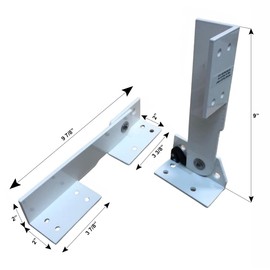 Bolster Seat Fold Up Brackets (Set) OEM Replacement, MF1045