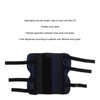 Knee Brace 3 Pad Design Strap Adjustable Strong Aluminum Strip