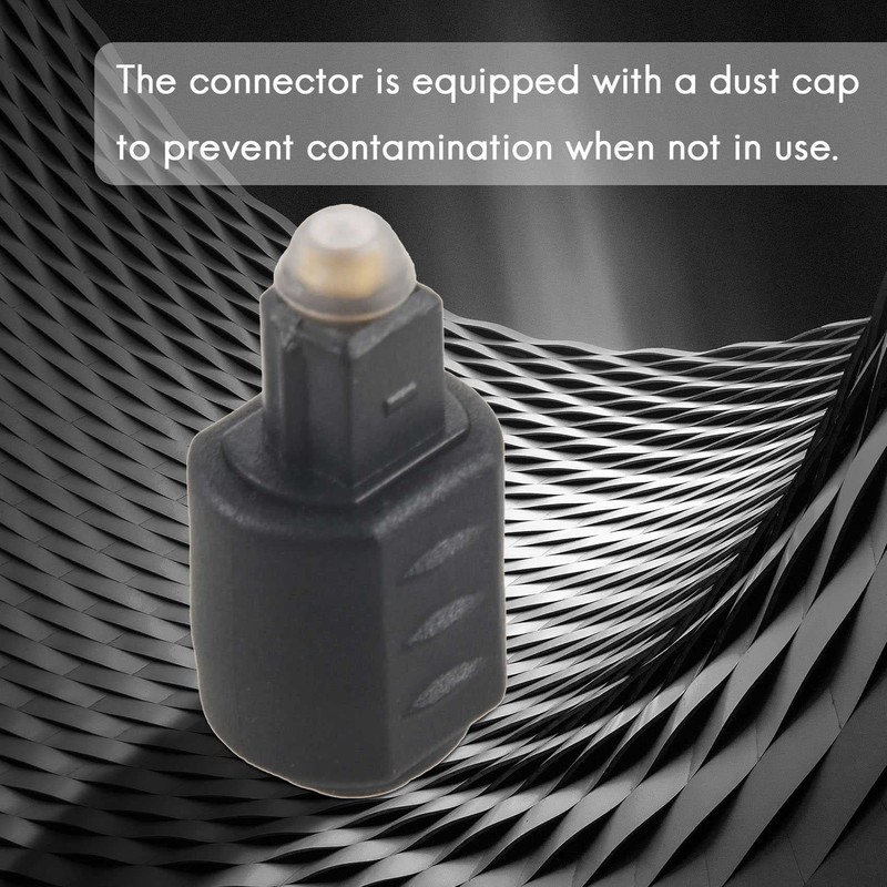 Mini Optical Audio Adapter 3.5MM Female Jack to Digital Toslink