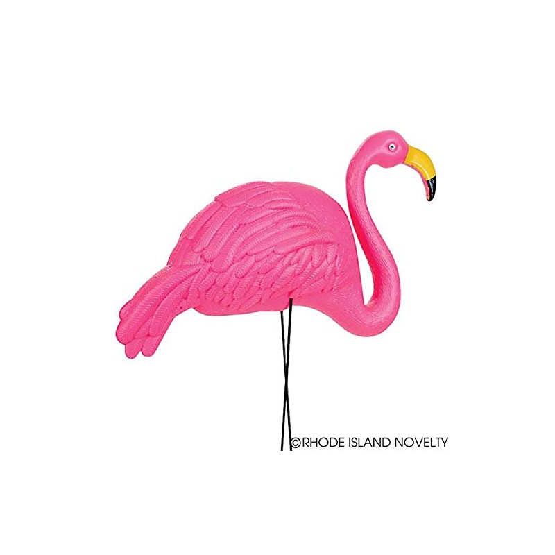 Rhode Island Novelty 34 Inch Pink Flamingo Yard Ornaments, Set