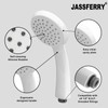 JASS Ferry White Single Function Handheld Shower Head Replacement Bathroom