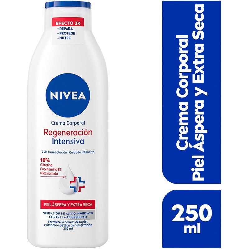 NIVEA Crema Corporal Body Regeneración Intensiva 250ml