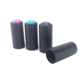 Zramo® Purple 4PC Bulk Color Wireless Mic Battery Screw on Cap/Cup/Cover Microphone Cover for Wireless Microphone System Handhold Pgx24/slx24/sm58
