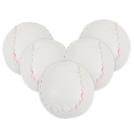 BESPORTBLE 5pcs Baseball Softball Training Balls Portable for Boys and Girls Sports Training