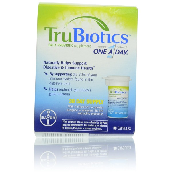 Trubiotics Supplements Capsules, 30 Count