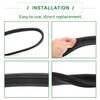 Motoforti Rear Trunk Lid Seal Gasket, Weatherstrip Trunk Sealing Strip,