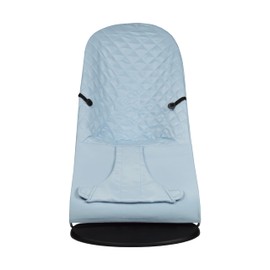 belltop Baby Rocker Cover Compatible with BabyBjörn Rocker: Balance, Soft and Bliss. Baby Seat Ergonomic Baby Rocker. Hypoallergenic Poly Cotton Quilting Chicken - Light Blue