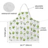 WCGXKO Herbs Kitchen Apron Botanical Gift Farmhouse Kitchen Gift Herbalist