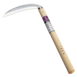 ?? nisaku Nisaku No.130 Nisaku Stainless Steel Crescent Scythe 7.1 Inches (180 M