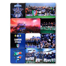 Inter, MAGNETI Campioni d'Italia 2023/24 Children's IM Set, Black/Light Blue, One Size