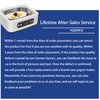 1.7-Quart Yogurt Maker with Adjust Temp(21°C-48°C/70°F-118°F) & Time(1-99h),110V-240V Auto-adaptive,Steel Inner