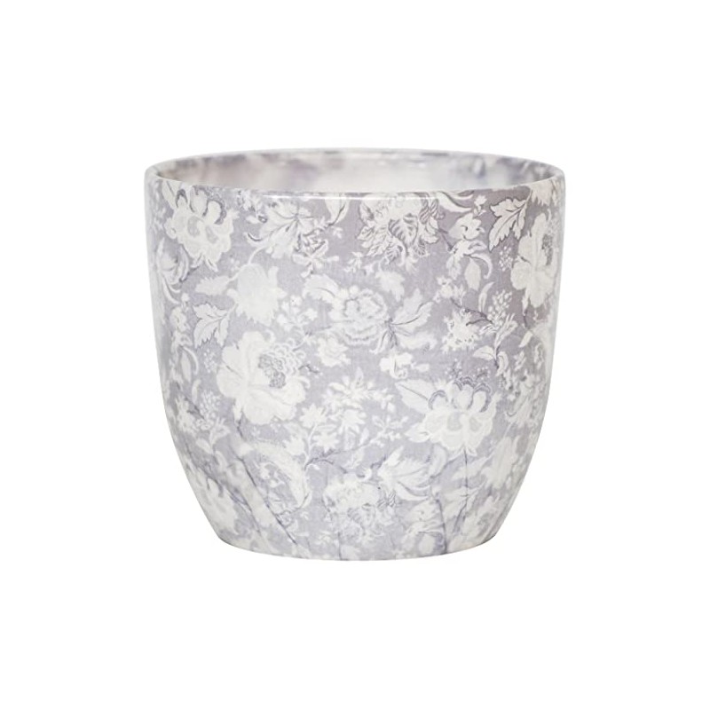 Ivyline Planter, Ceramic, Grey, 13cm