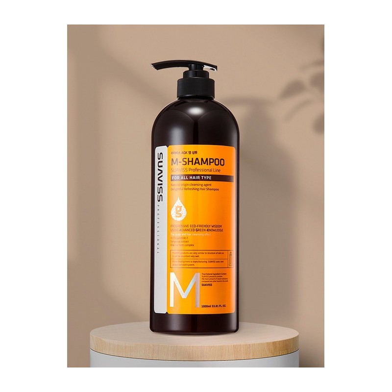 Suavis M Shampoo 1000ml *2 pcs / 수아비스 M 샴푸
