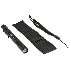 UNITEC Torch Aluminium Black 24 x 10 x 3 cm