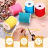 PATIKIL Flat Elastic Nylon Cord, 21.87 Yard 5 mm Stretchy