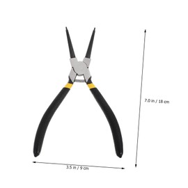 WOONEKY 4pcs Maintenance Caliper Multifunctional Spring Pliers for Internal External Repairs Construction Anti- Grip for Motorcycle and Truck Maintenance