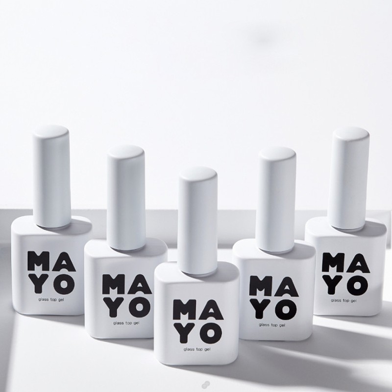 MAYO non-wipe glass top gel self gel nail / 마요