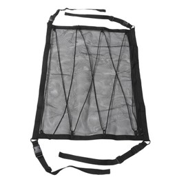 Parliky Car Overhead Storage Net Universal Car Ceiling Organizer Zipper Pockets Vehicle Roof Mesh Pocket for Travel and Interior Storage