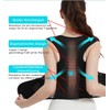 HPONEZJ Back Posture Correction Adjustable Back Support Belt Children Adults