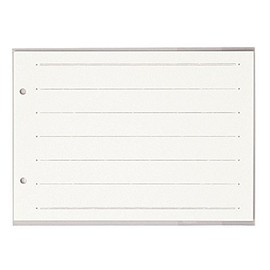 Maruay Guest Book Refill, 5 Sheets in 6 Lines, Pack of 10