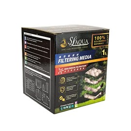 SL Aqua Ceramic Cylinder Aquarium Bio Fish shrimp Pond tank Filter Porous Media (1 L)