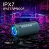 Ortizan Portable Bluetooth Speaker: IPX7 Waterproof, 24W Loud Sound, Deep